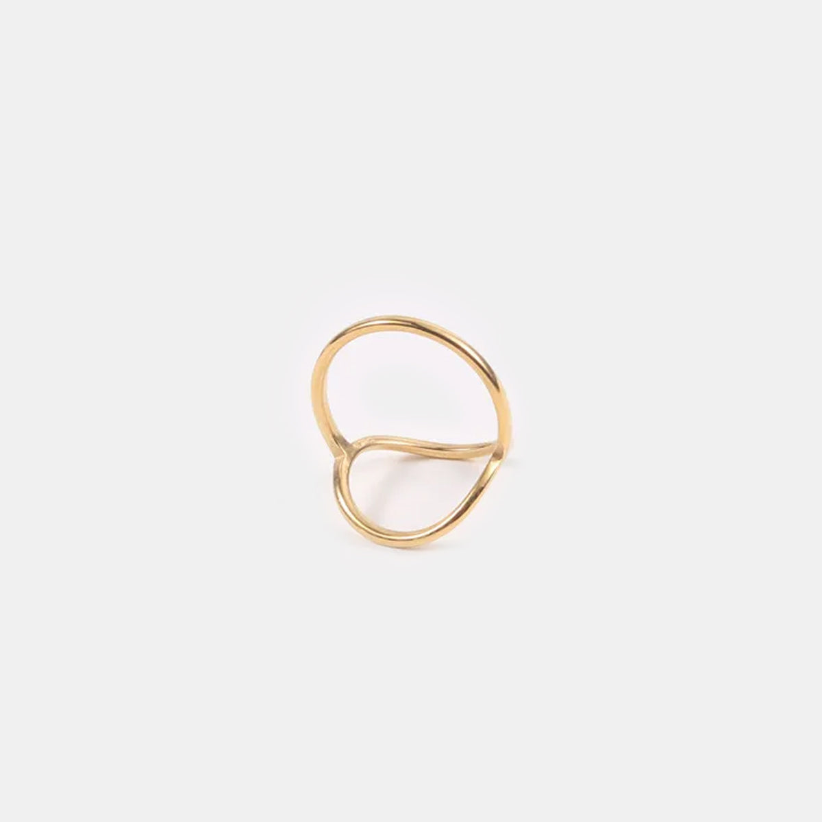 Noa - Bague ovale minimaliste