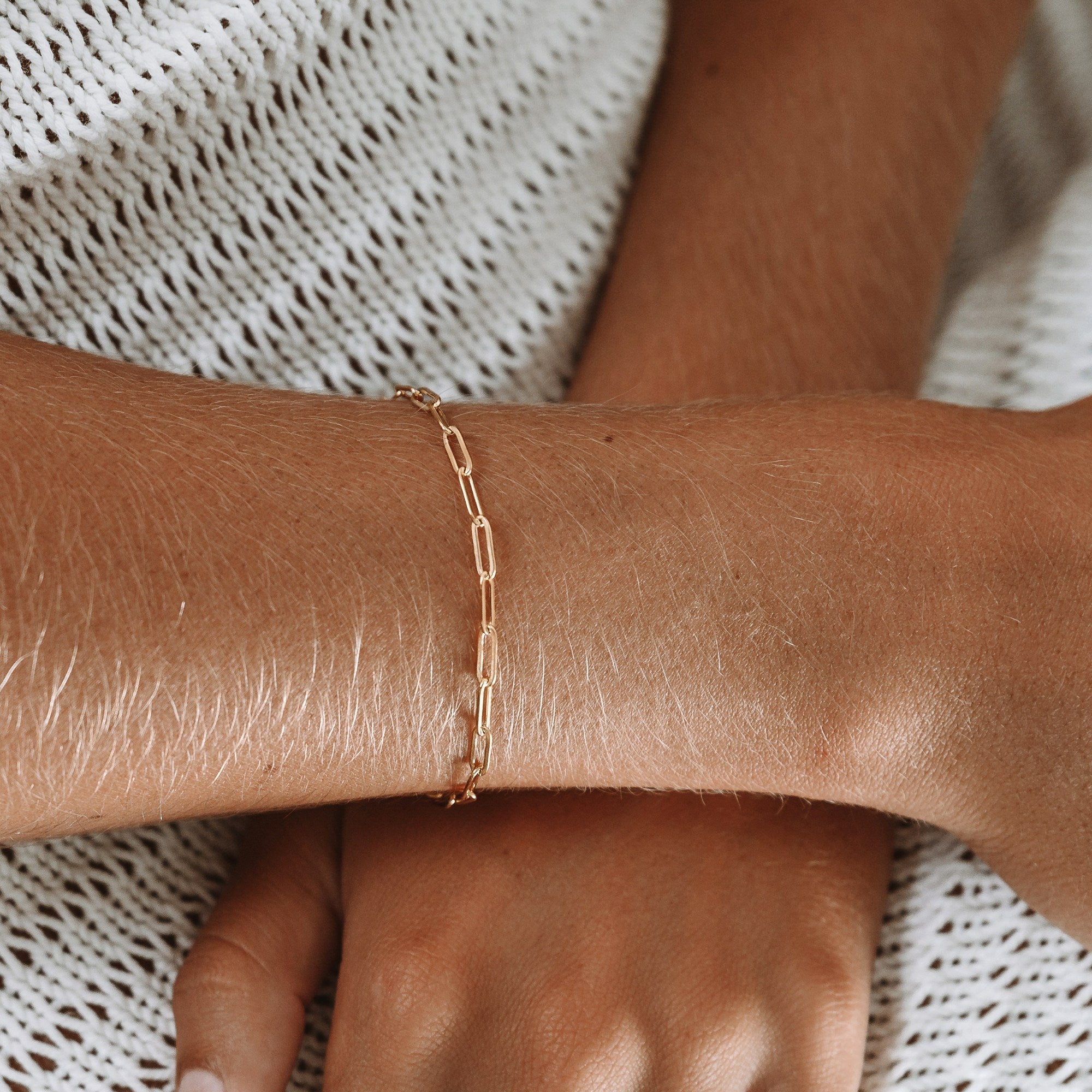 Nova - Bracelet maille trombones
