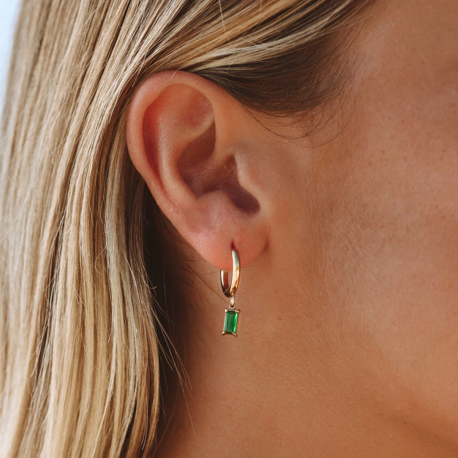 Liana - Boucles d'oreilles scintillantes de mer