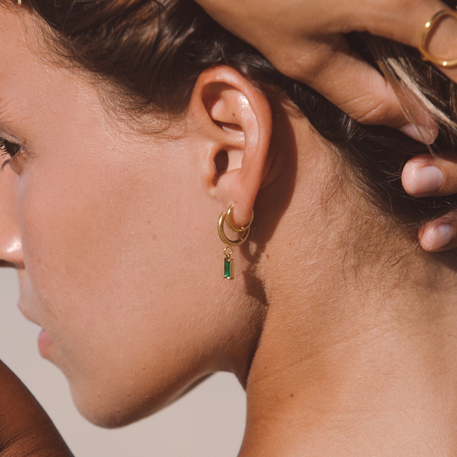 Liana - Boucles d'oreilles scintillantes de mer