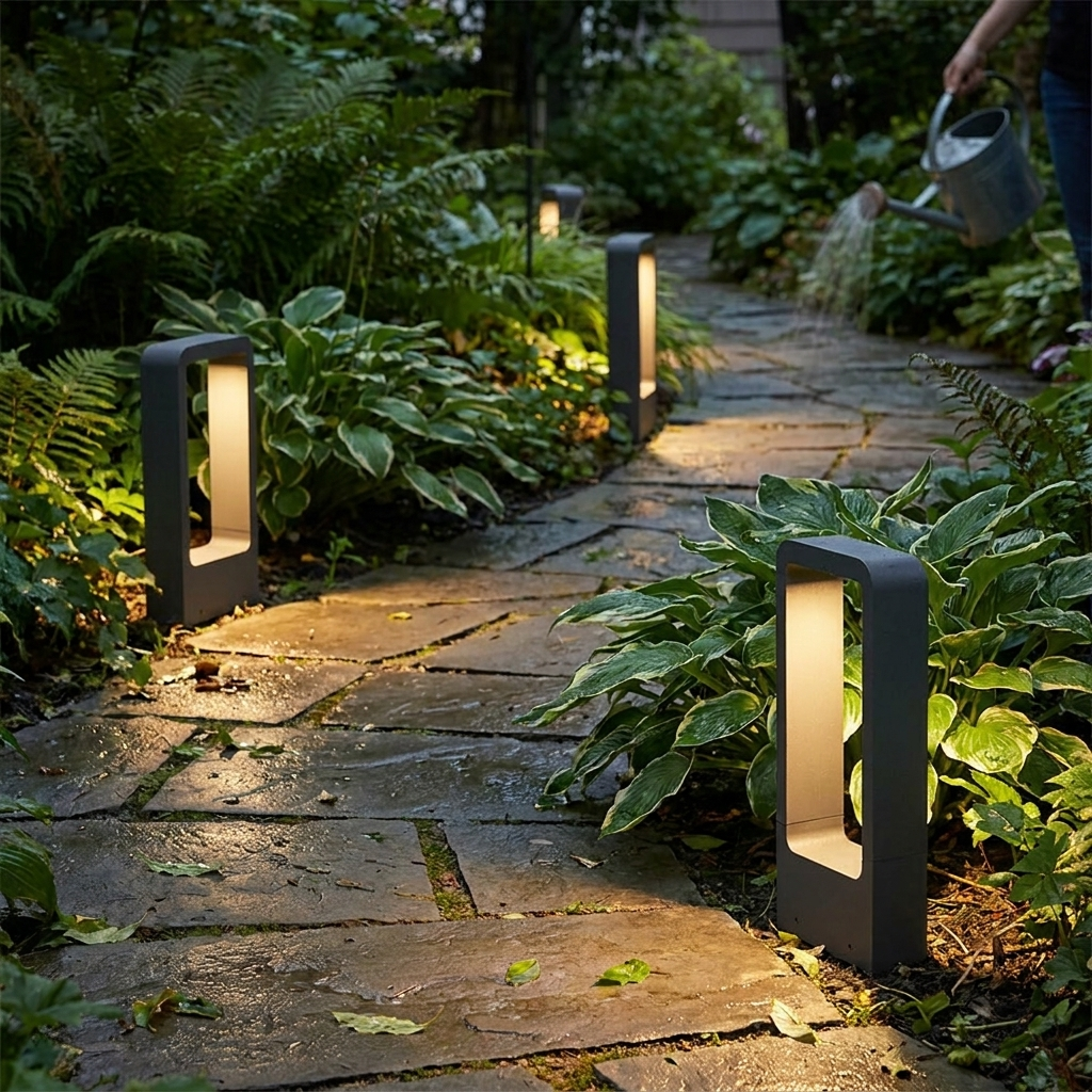 LumiereJardin lampe LED exterieur lifestyle