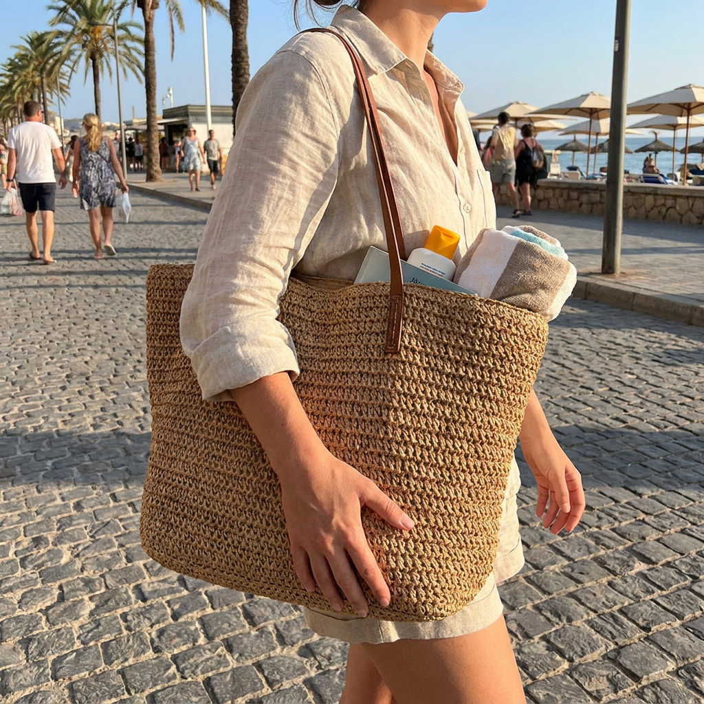 SummerBreeze tote sac osier lifestyle