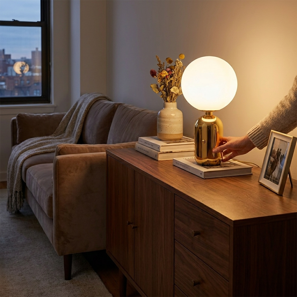 Raiso lampe de table lifestyle