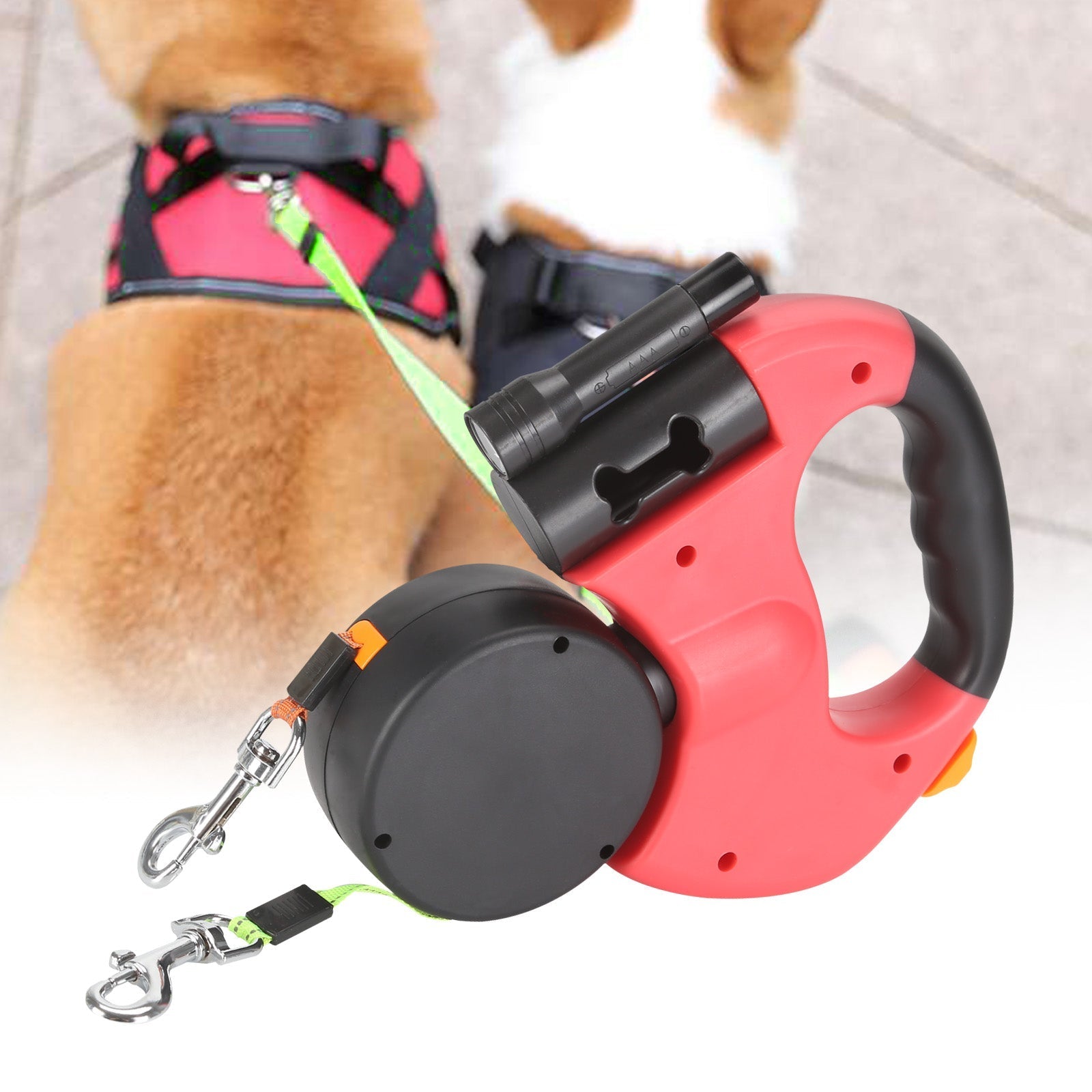 ProPet Duo Leash - Solution Ultime pour Chiens