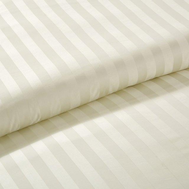 Serenity Cream - Parure de Housse de Couette de Luxe en Coton Égyptien