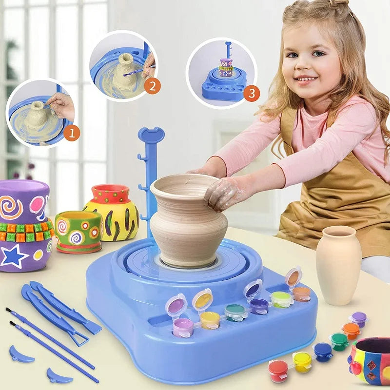 CreativeKids - Tour de potier éducatif pour enfants