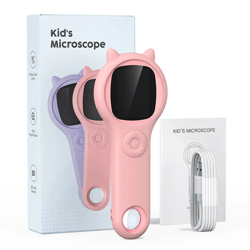 Mini Kids Microscope - Expérience scientifique magique pour enfants