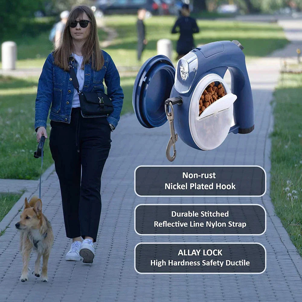 AdventurePaws Elite - Laisse Chien Premium Réfléchissante