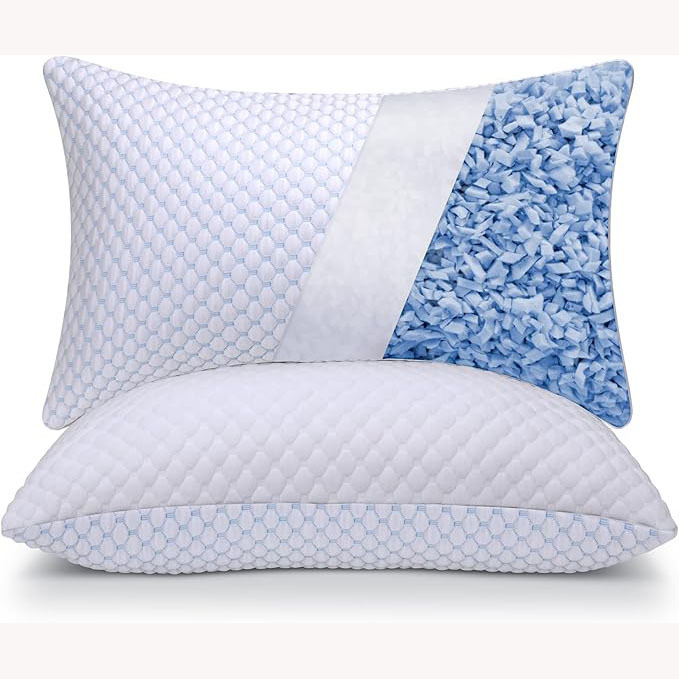 DreamNest Cushion - Oreiller de luxe ajustable en mousse à mémoire de forme
