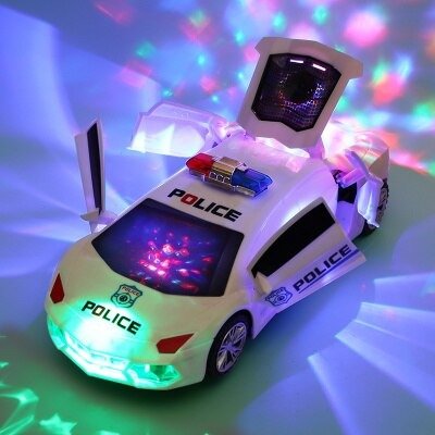 SpeedGlider – Voiture Police LED 360° Sonore