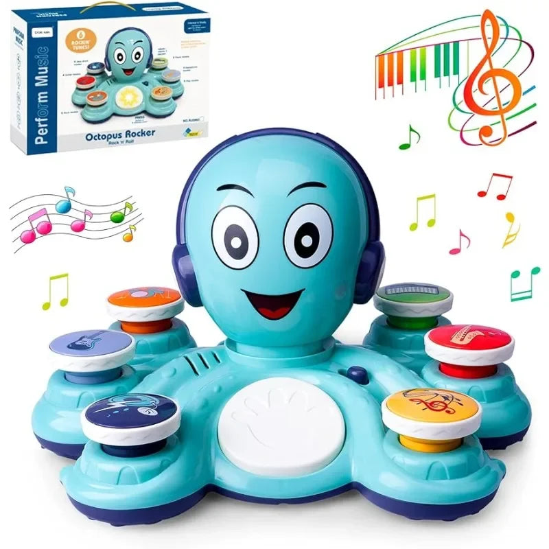 OctoJam – Jouet Musical Pieuvre pour Enfants
