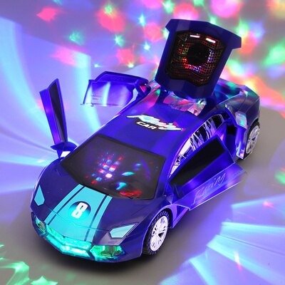 SpeedGlider – Voiture Police LED 360° Sonore