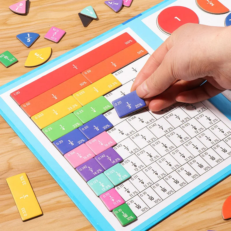 FractionFun Kit – Jeu de Maths Ludique pour Enfants