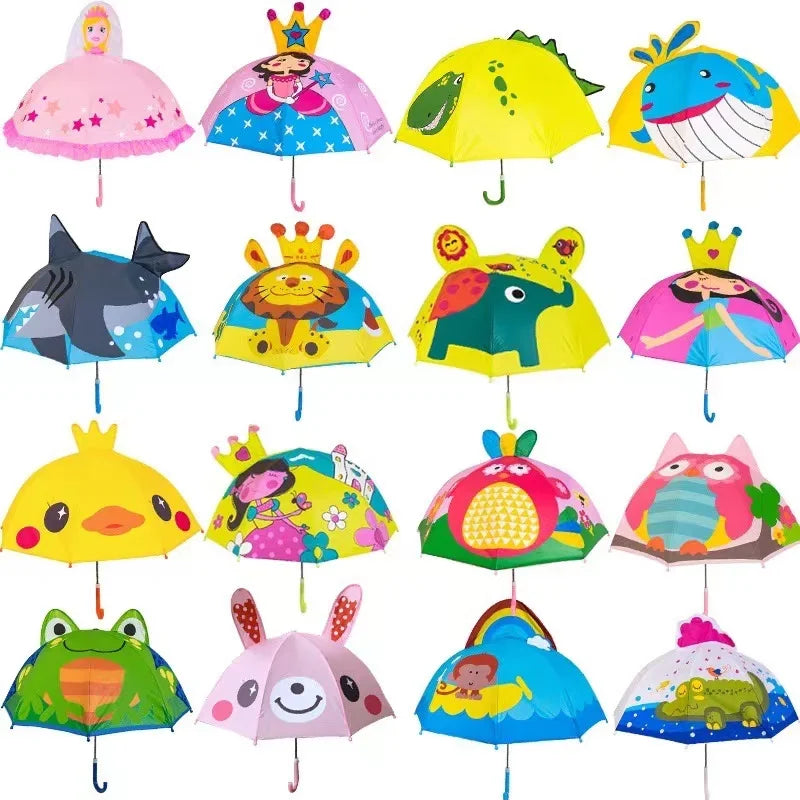 Kids Umbrella - Parapluie coloré et joyeux pour enfants