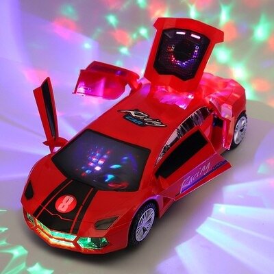SpeedGlider – Voiture Police LED 360° Sonore