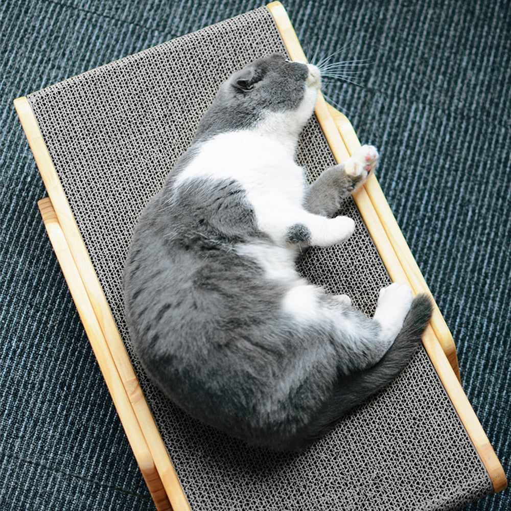 Smatch - Griffoir Chat Design Minimaliste Bois