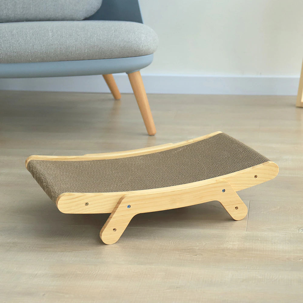 Smatch - Griffoir Chat Design Minimaliste Bois