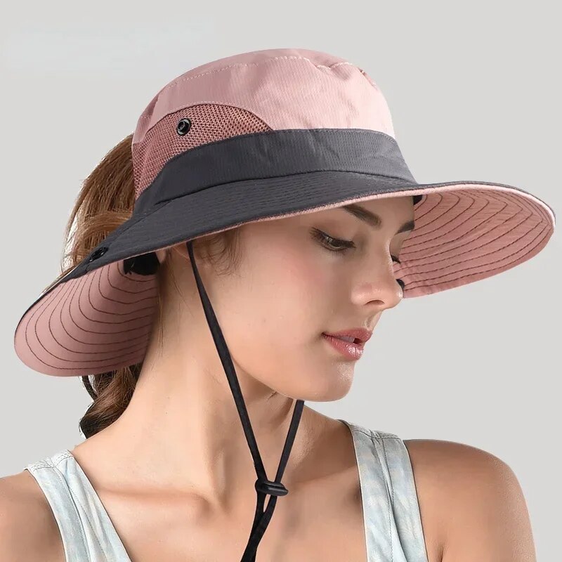 SunShield Hat - Chapeau Protection UV UPF 50+ Femme
