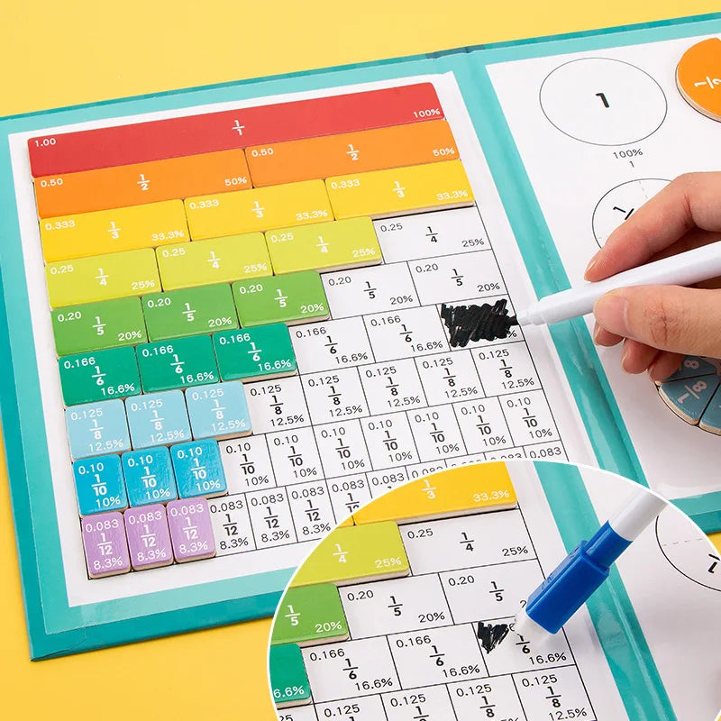 FractionFun Kit – Jeu de Maths Ludique pour Enfants