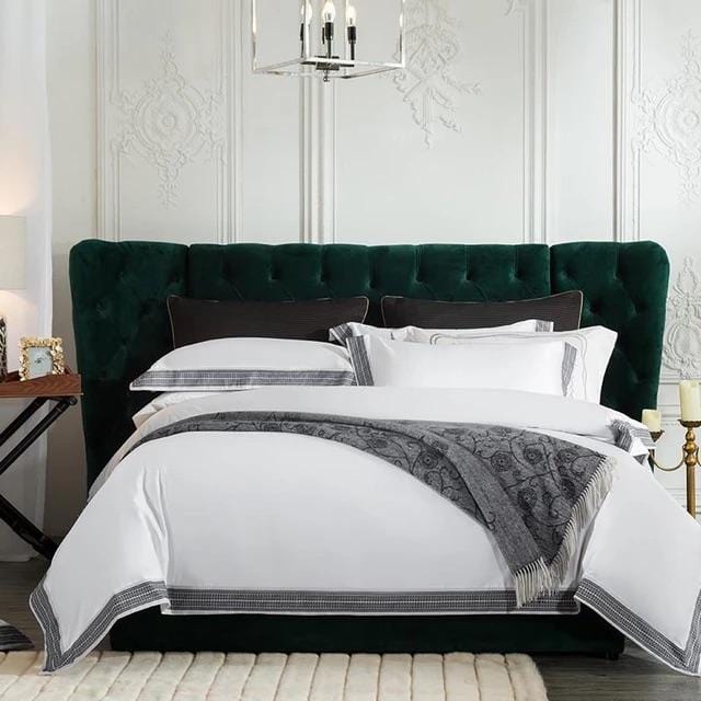 Venice - Parure de housse de couette de luxe en coton égyptien