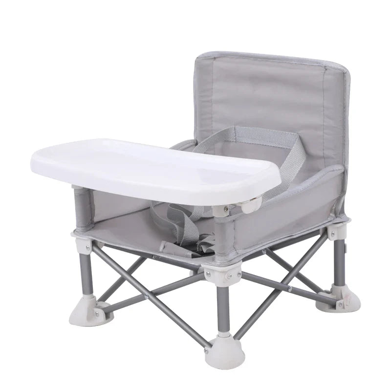 Chaise Haute Pliable pour Enfant - Siège Nomade Portable pour Repas et Voyages