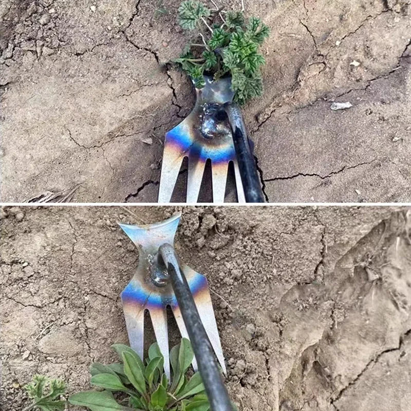 Désherbeur Pro 2-en-1 - Éliminez les mauvaises herbes sans effort