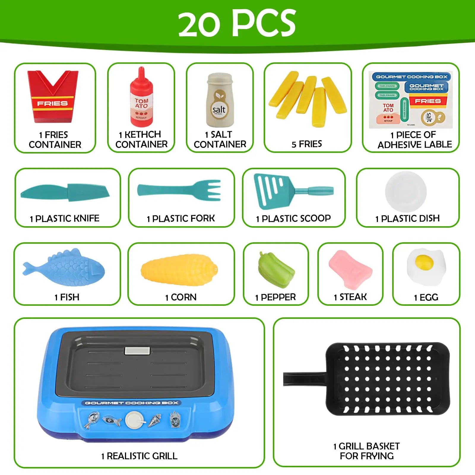 Magicfood - Set de cuisine gourmet pour enfants