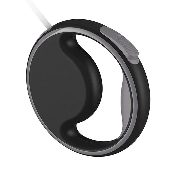Nuvelli - Laisse automatique pour chien avec lumière LED et porte-sac