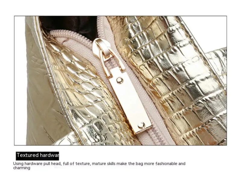 IsabellaBag – Sac Bandoulière Luxe Print Croco