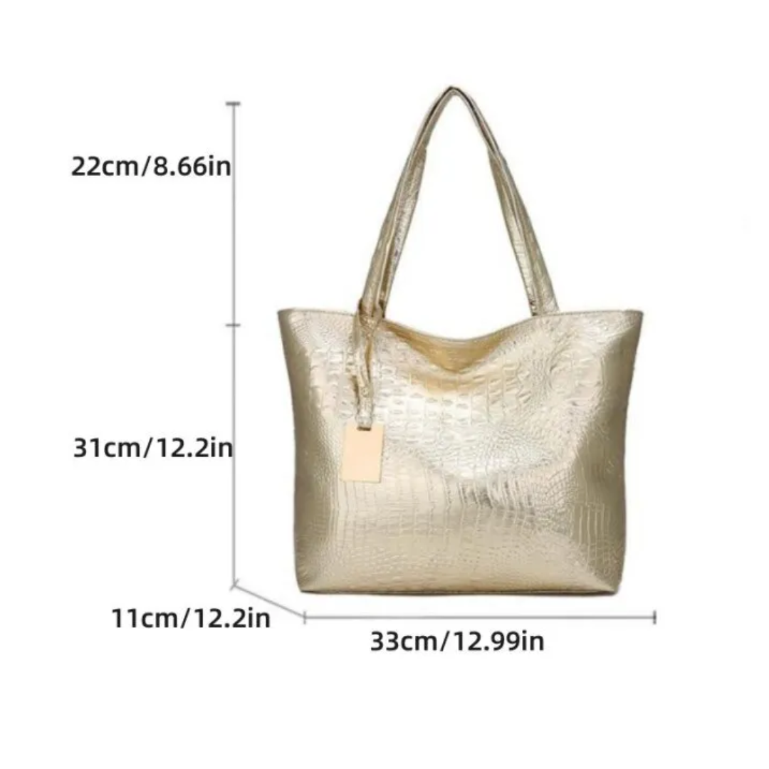 IsabellaBag – Sac Bandoulière Luxe Print Croco