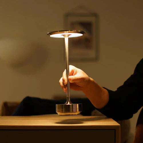 Luminea – Lampe de Table Sans Fil et Rechargeable au Design Élégant