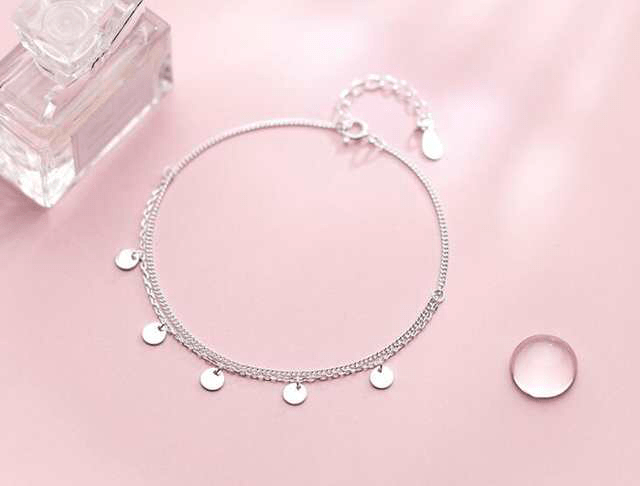 Esmara - Bracelet en argent 925 sterling minimaliste