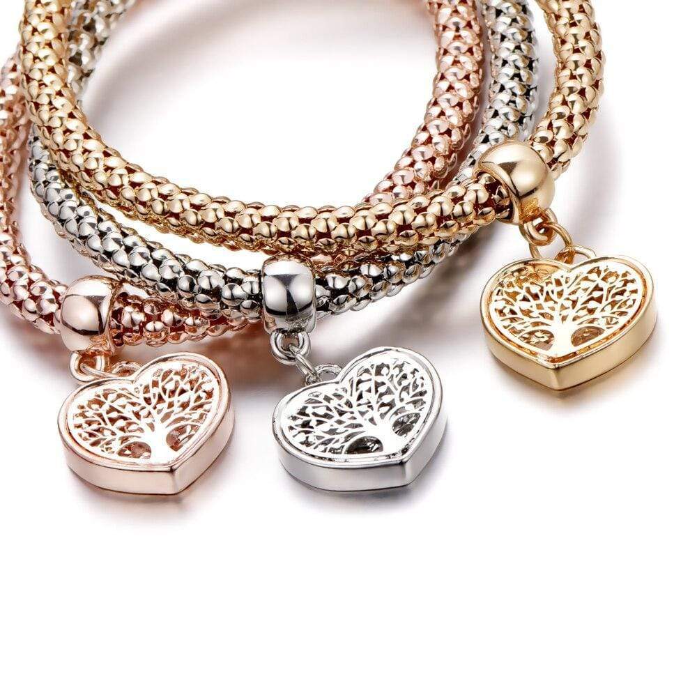 Liora - Parure set de 3 bracelets