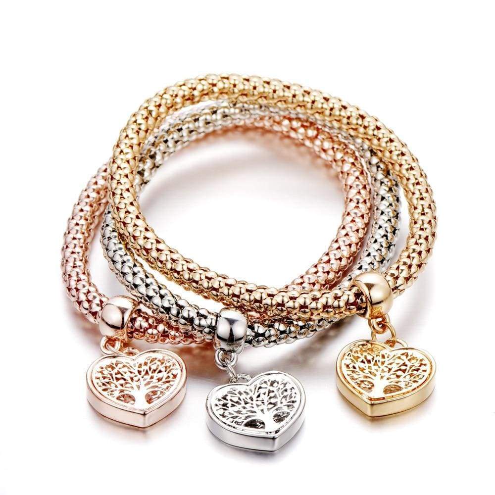 Liora - Parure set de 3 bracelets