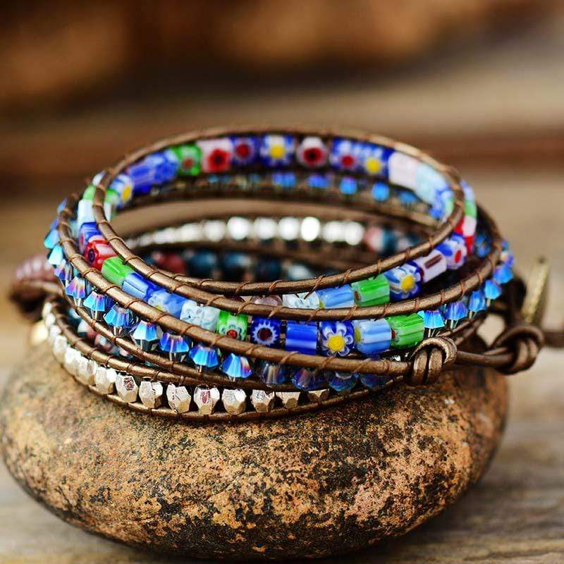 FloraWrap - Bracelet wrap floral