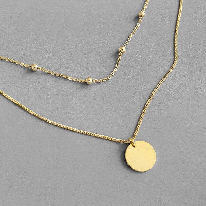 Lunisa - Collier multi-rangs pour femme