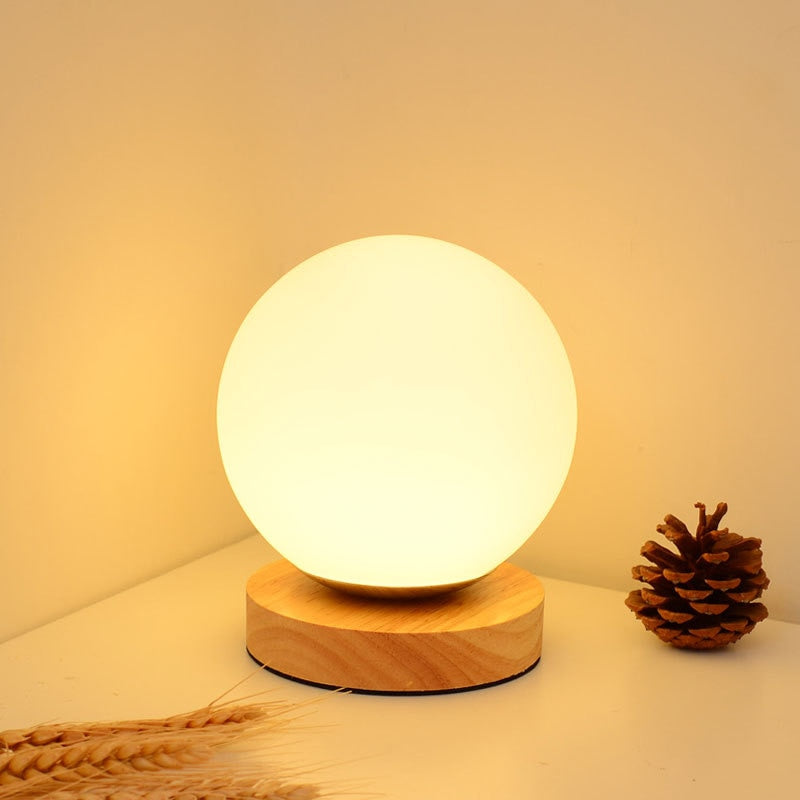 Orbelle Lampe – Lampe à Poser Boule Vintage | Éclairage Élégant & Design Rétro