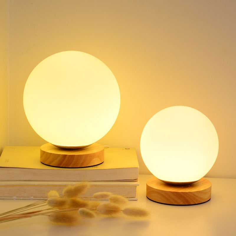 Orbelle Lampe – Lampe à Poser Boule Vintage | Éclairage Élégant & Design Rétro