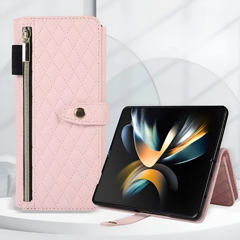 Casina Wallet - Élégante Pochette en Cuir pour Femmes