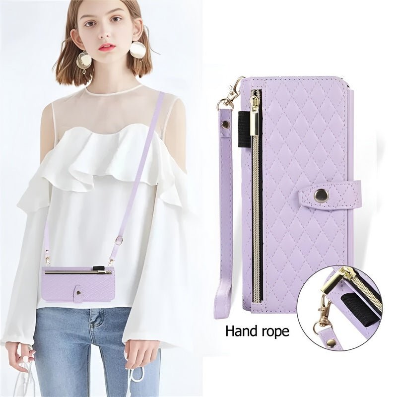 Casina Wallet - Élégante Pochette en Cuir pour Femmes