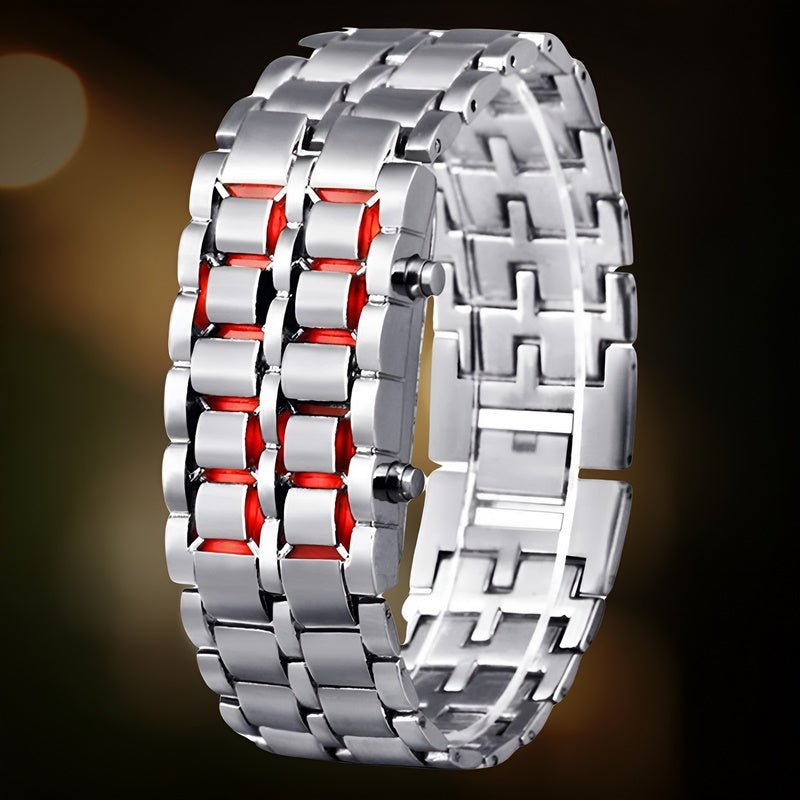Lava Watch - Montre LED Tendance au Design Unique