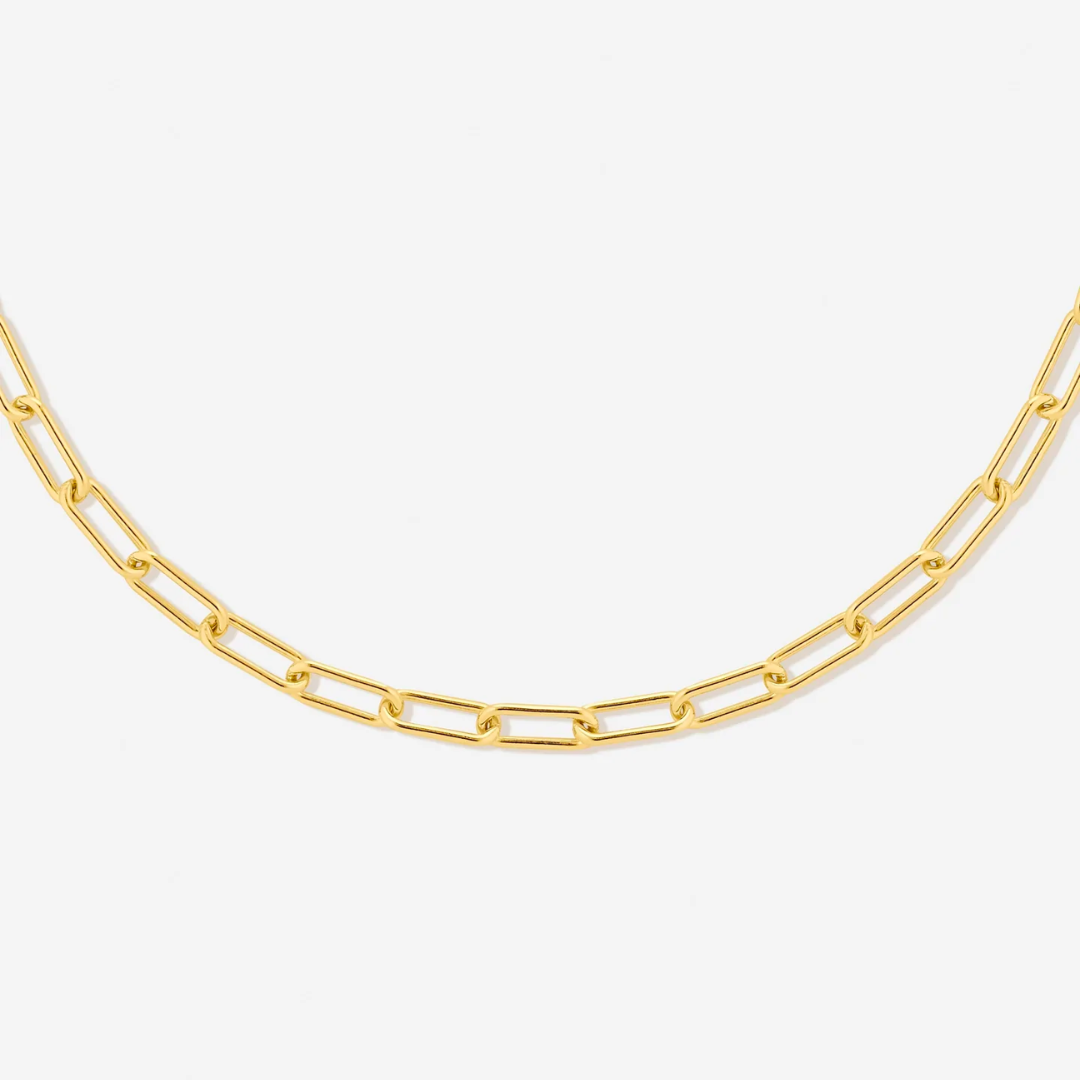 Lina - Collier choker maille trombones