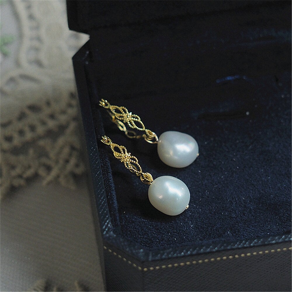 Vivienne Earrings - Boucles d'Oreilles Perles Naturelles
