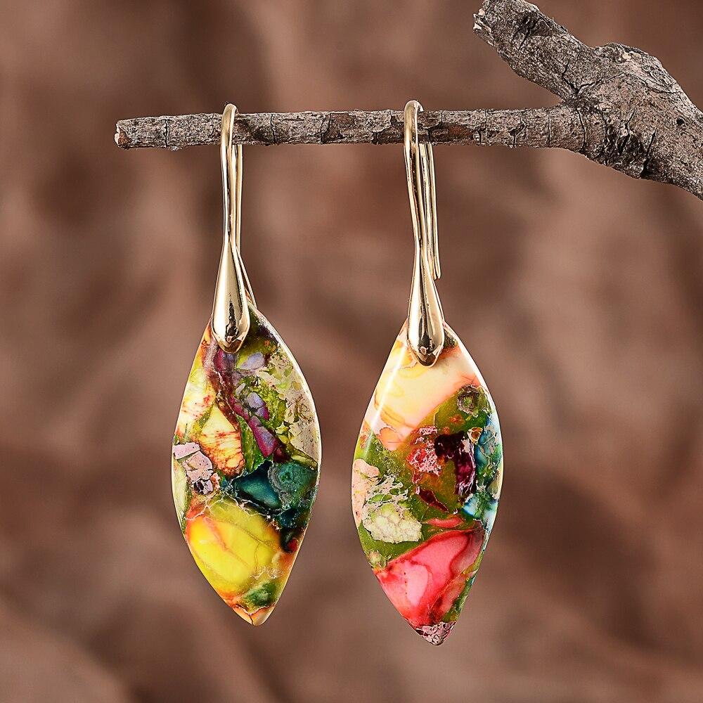 Amaris Earrings - Boucles d'Oreilles Goutte Élégantes