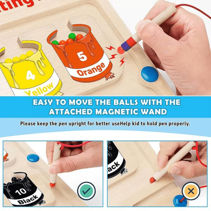 MagneticMaze Game – Labyrinthe Éducatif Magnétique Enfants