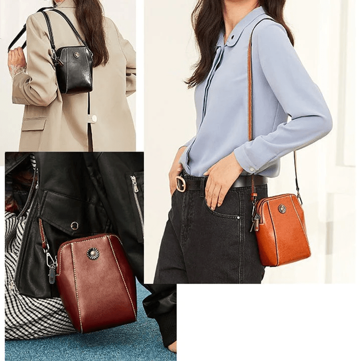 LeatherVibe - Crossbody Cuir Élégante Tendance