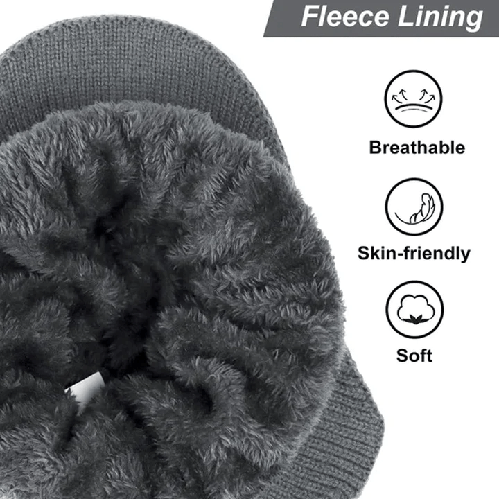 SmartKnit Beanie - Bonnet Isolé avec Cache-Oreilles