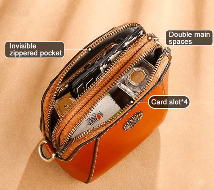 LeatherVibe - Crossbody Cuir Élégante Tendance