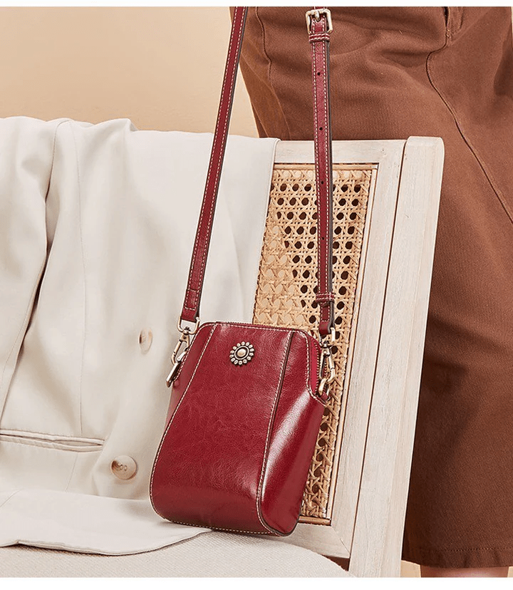 LeatherVibe - Crossbody Cuir Élégante Tendance