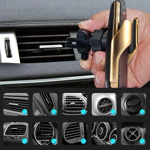 QuickCharge Holder - Support Voiture Charge Rapide 15W